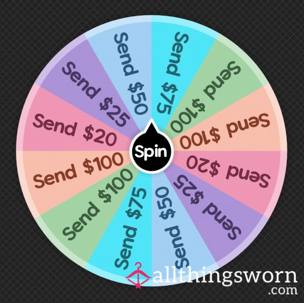 Goddess Worship Findom Wheel Spin