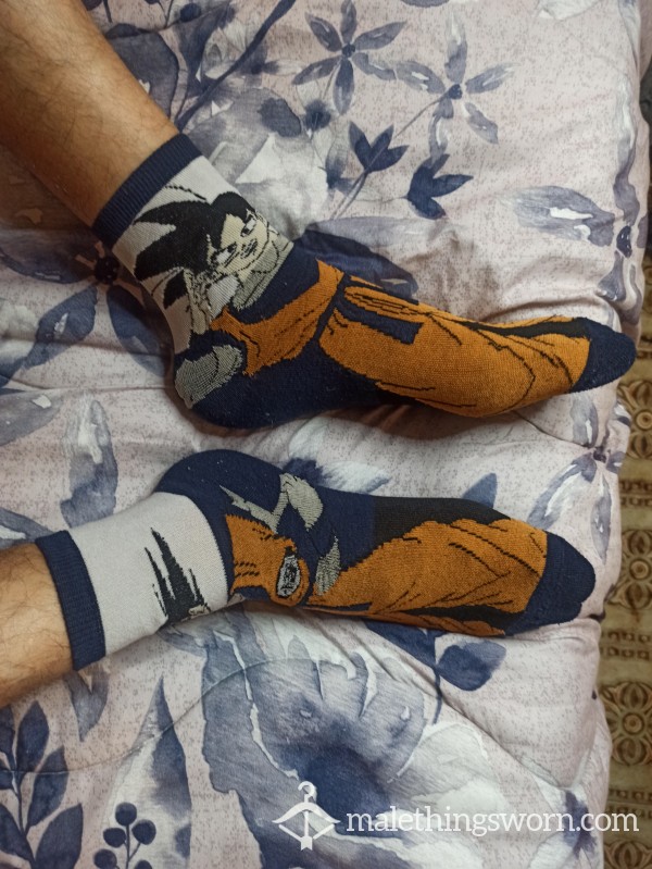 Goku Dragonball Socks Used Socken