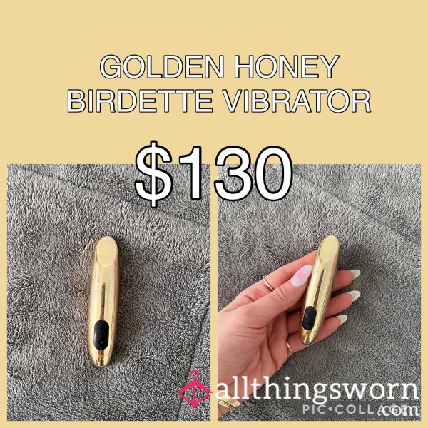 GOLD HONEY BIRDETTE VIBRATOR