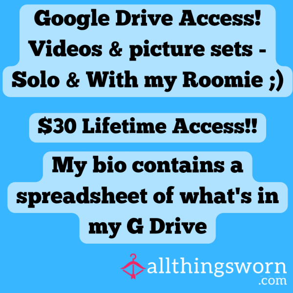 Google Drive Lifetime Access $30!!