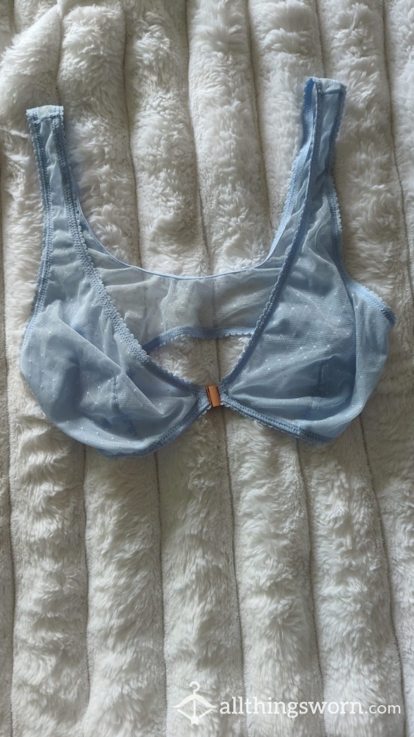 Gorgeous Baby Blue Non Wired Bra