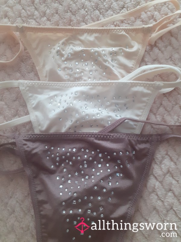 Gorgeous Diamonique G Strings X