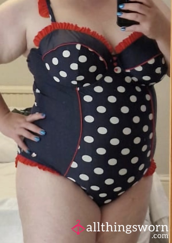 Gorgeous Polkadot Swimsuit