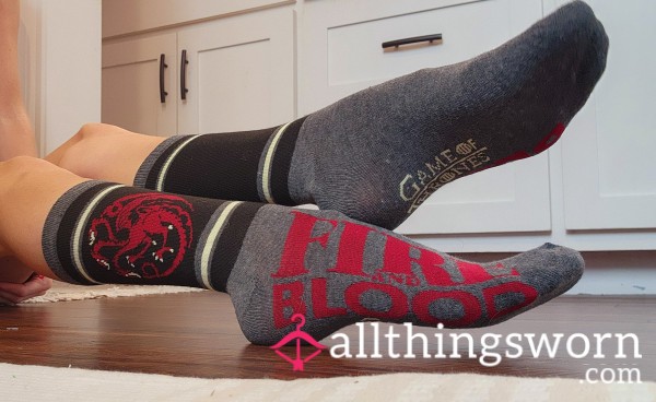 GOT House Targaryen Socks!