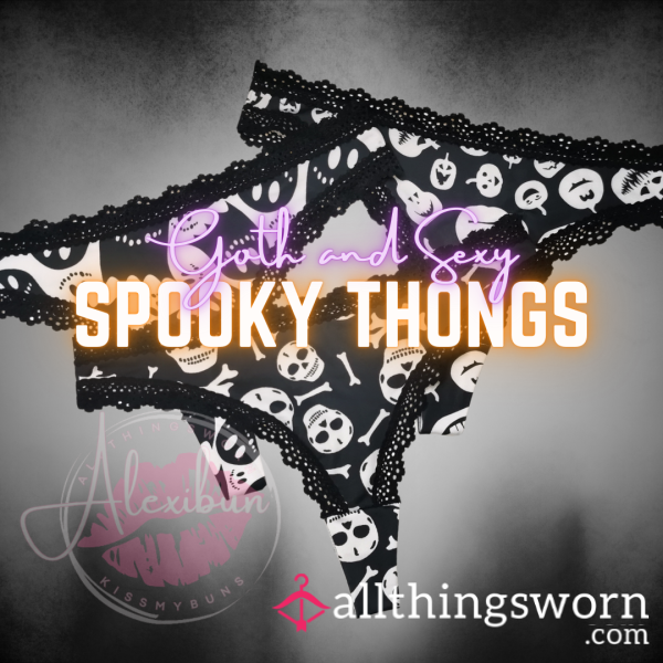 Goth And S**y Sp**ky Thongs - International Standard Shipping Included!