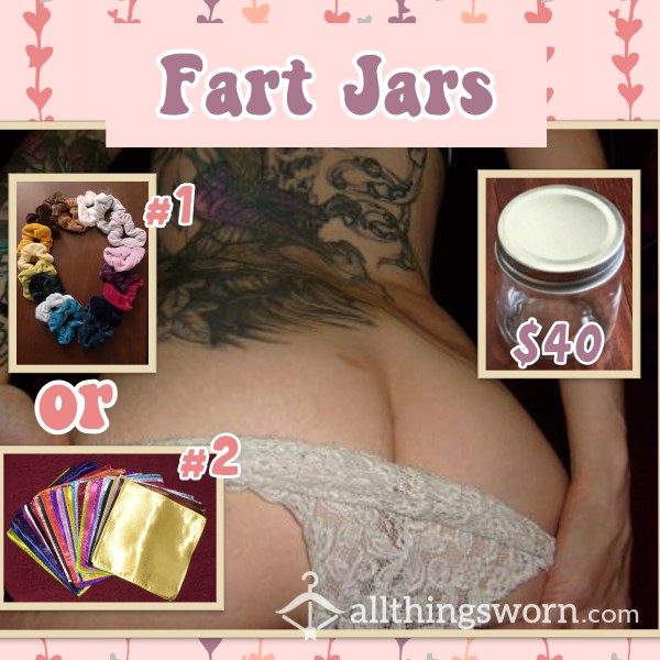 Goth Girl Fart Jars - 8oz.