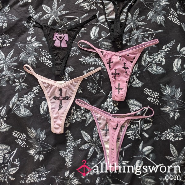 Gothic Cross Thongs & Misc Thongs 💖