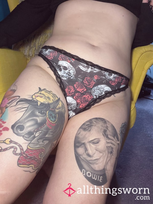 Gothy Style Thong 2 Day Wear