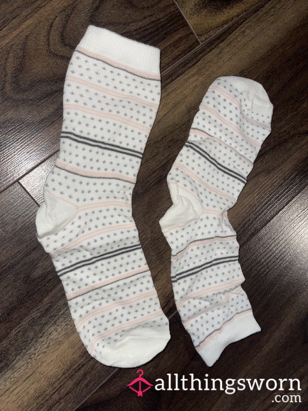 Granny Print Socks