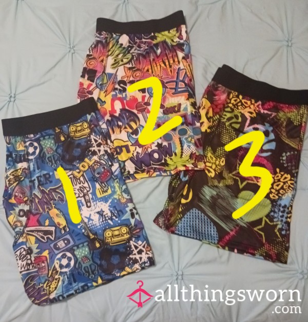 🩳Graphic Print 🩳Men's Boxers🩳- LET ME Wear Your Shorts🩳!