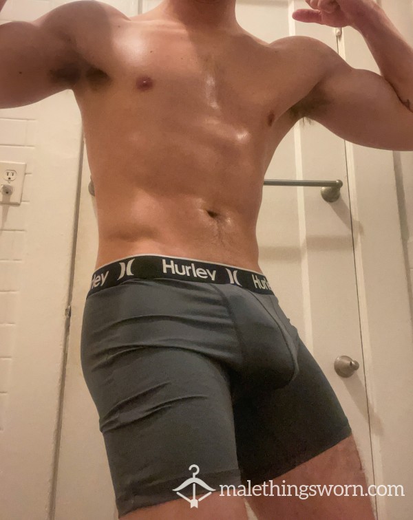 ***SOLD***Gray Hurley Boxer Briefs