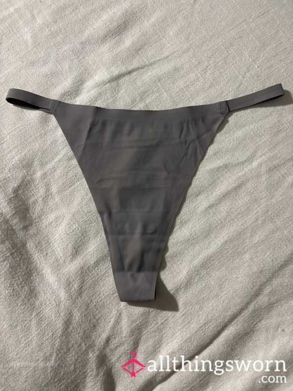 Gray No Show G String