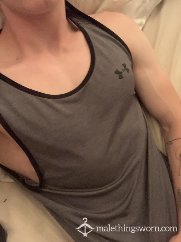 Gray UA Tanktop