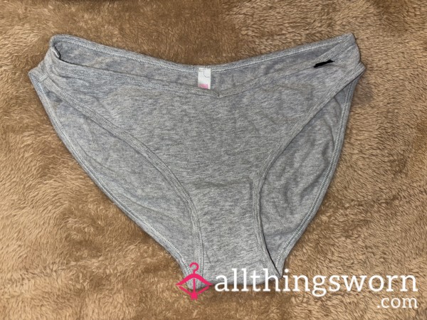 Gray Victoria's Secret Panties