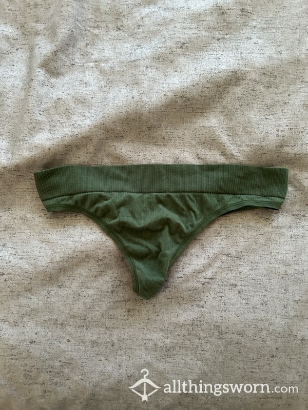 Green Aerie Thong