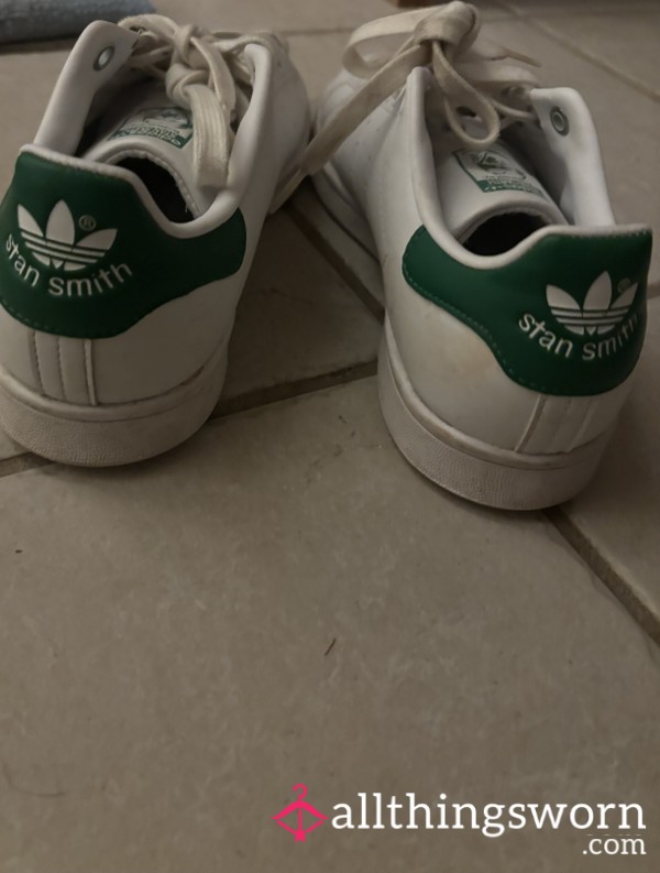 Green And White Stan Smith Adidas