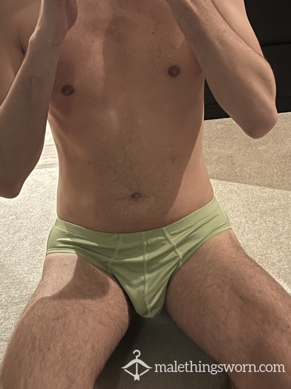 Green Basic Asos Briefs Medium