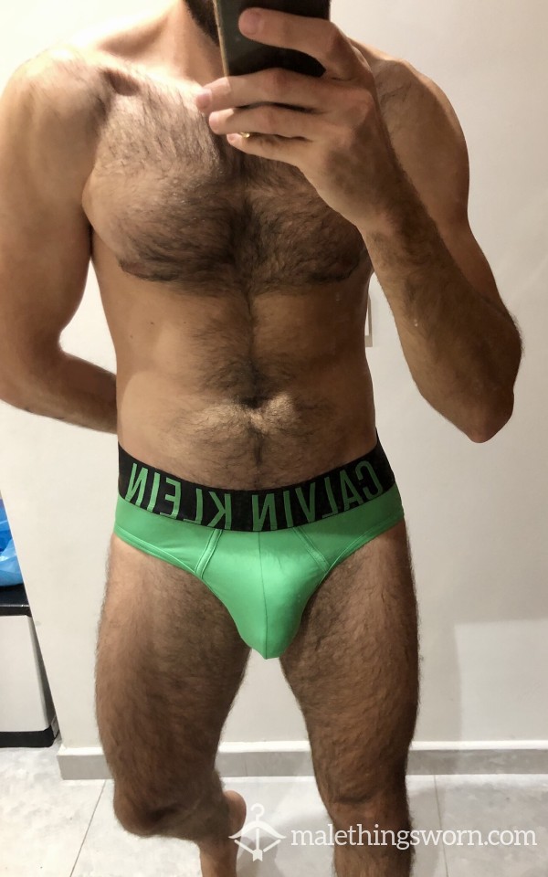 Green Brief Calvin Klein