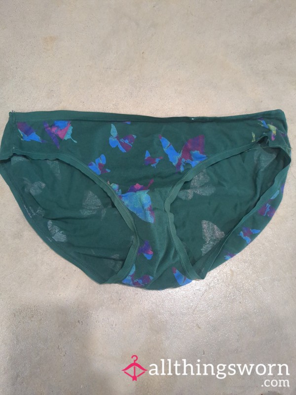 Green Bu*terfly Panties