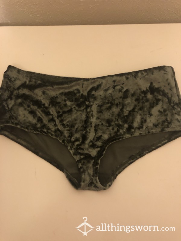 Green Cheeky Panties MEDIUM