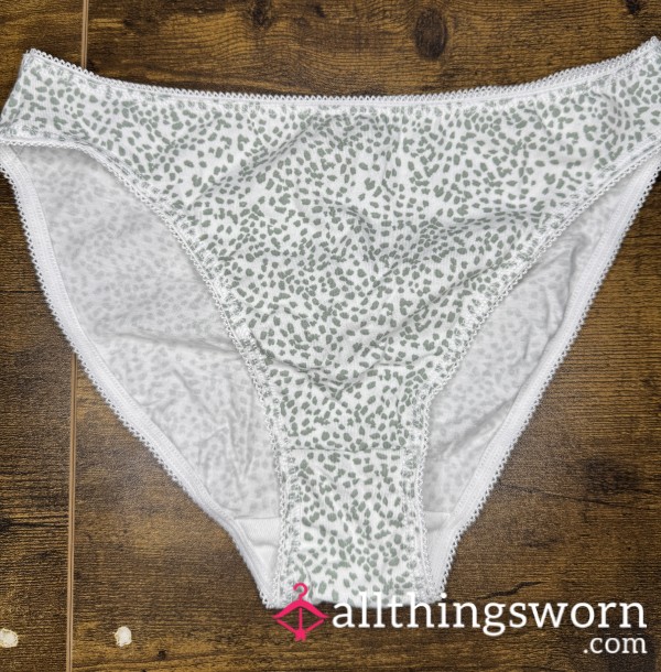 Green Flor*l Panties