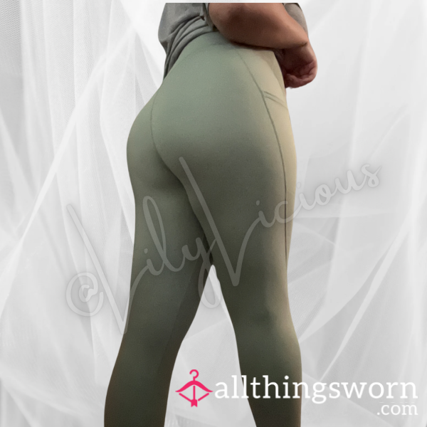 Green Gym Leggings