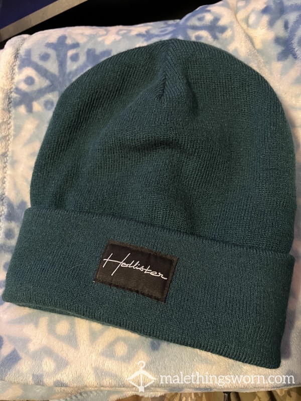 Green Hollister Beanie