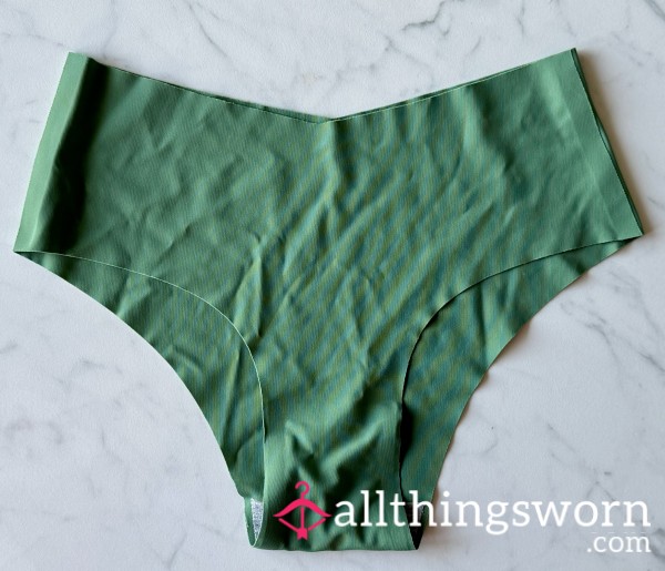 Green Nylon Panties