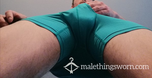 Green SAXX Briefs Hugging My Balls