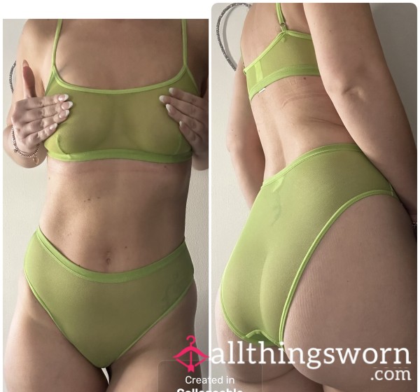 Green Sheer Set