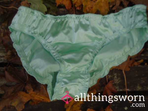 🍂JANUARY OFFER🍂💚Green Silky Feel Panties 💚😏