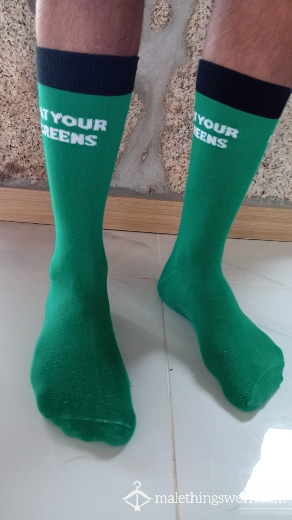 Green Thin Socks 4👣Lovers