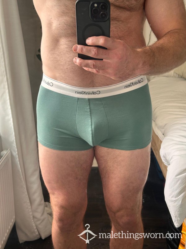 Green Tight Calvin Klein Boxers