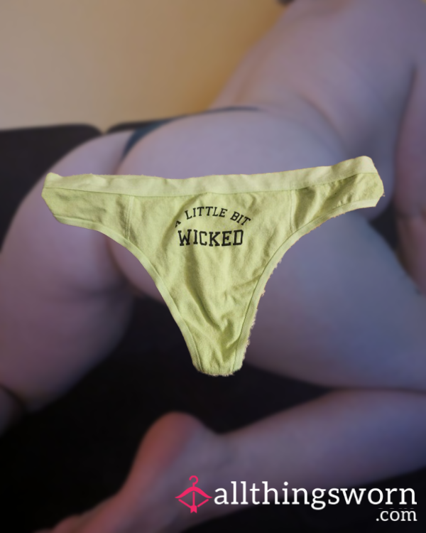 Green Wicked Thong