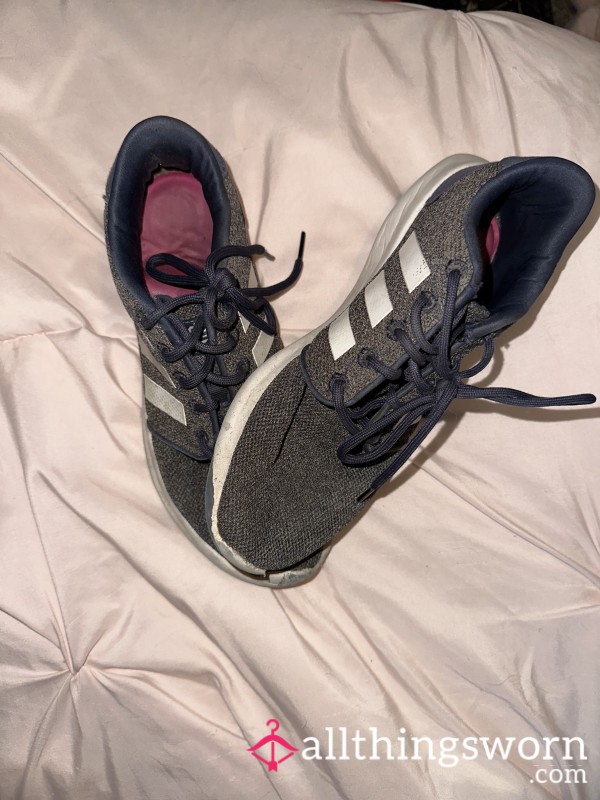 Grey Addidas Dance Team Shoes