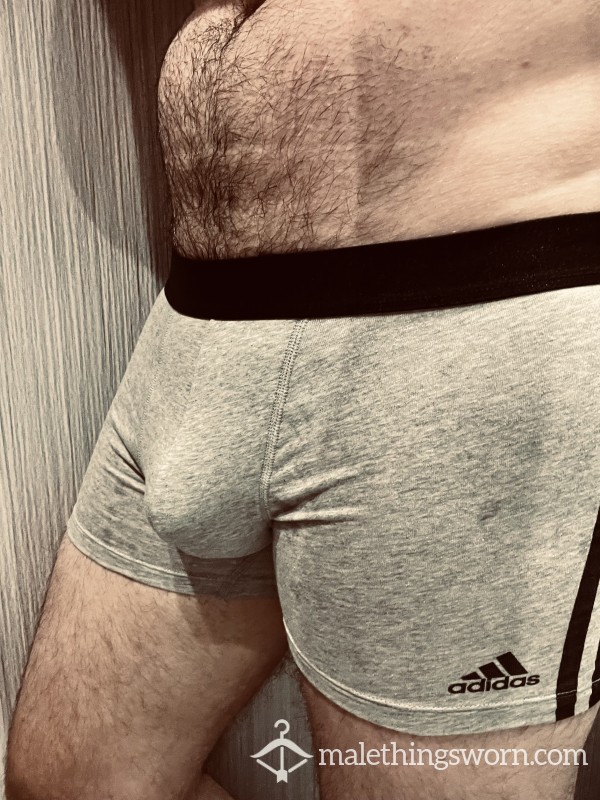 Grey Adidas Boxers (L)