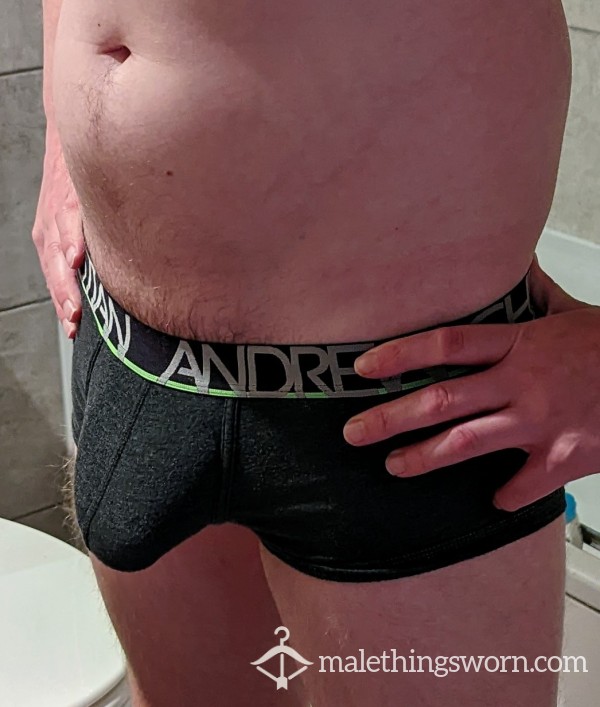 Grey Andrew Christian Trunks (medium)