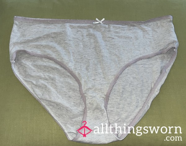 Grey Big Panties