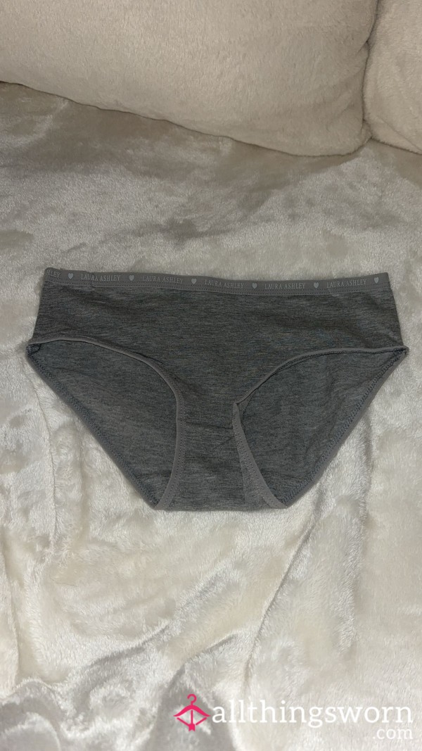 Grey Bikini Panties