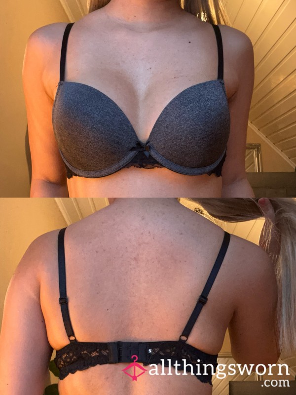 Grey Bra