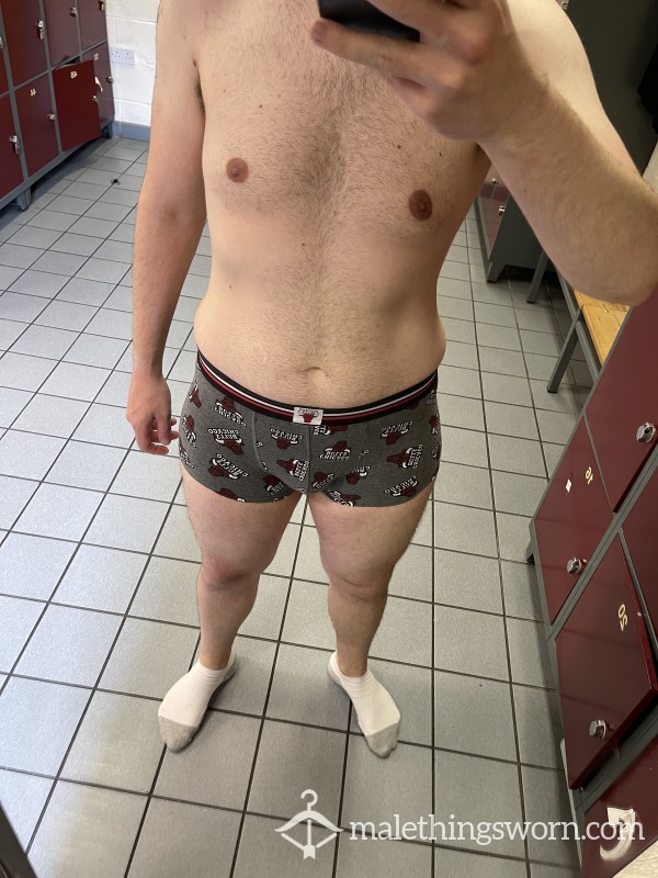 Grey Chicago Bulls Boxers