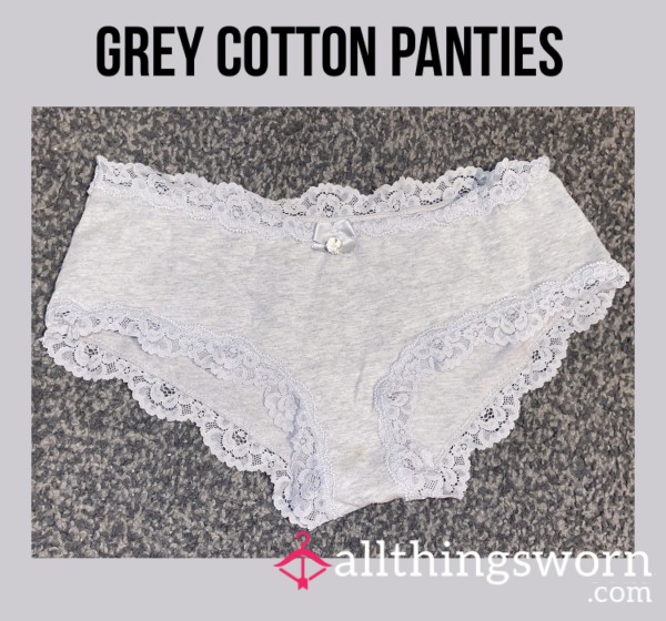 Grey Cotton Panties🐘