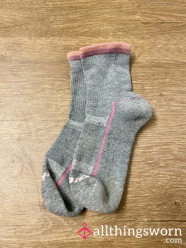 Grey D*ckie Socks