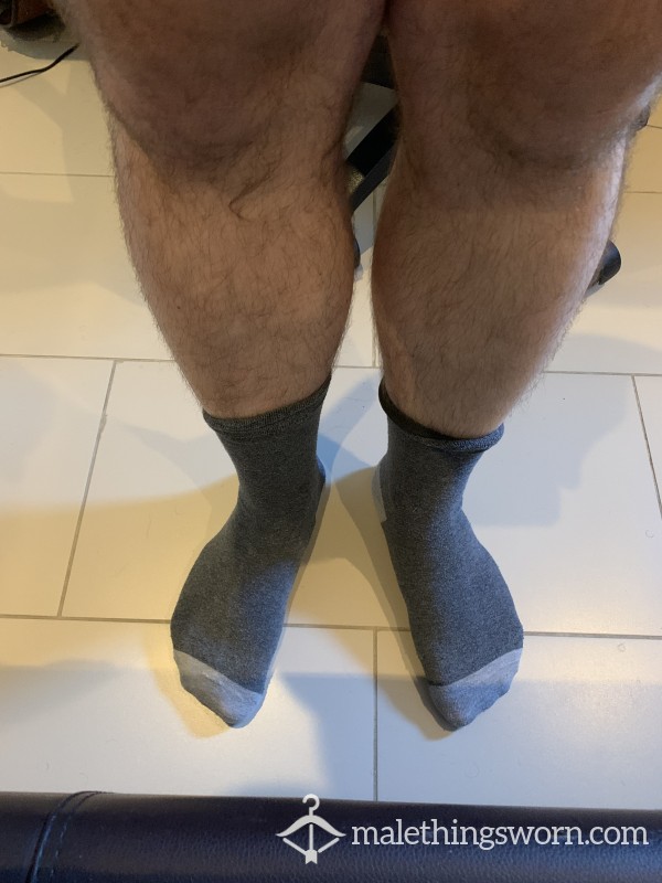 Grey Dress Socks 🧦