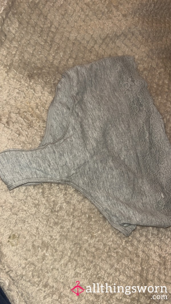 Grey Fresh Panties