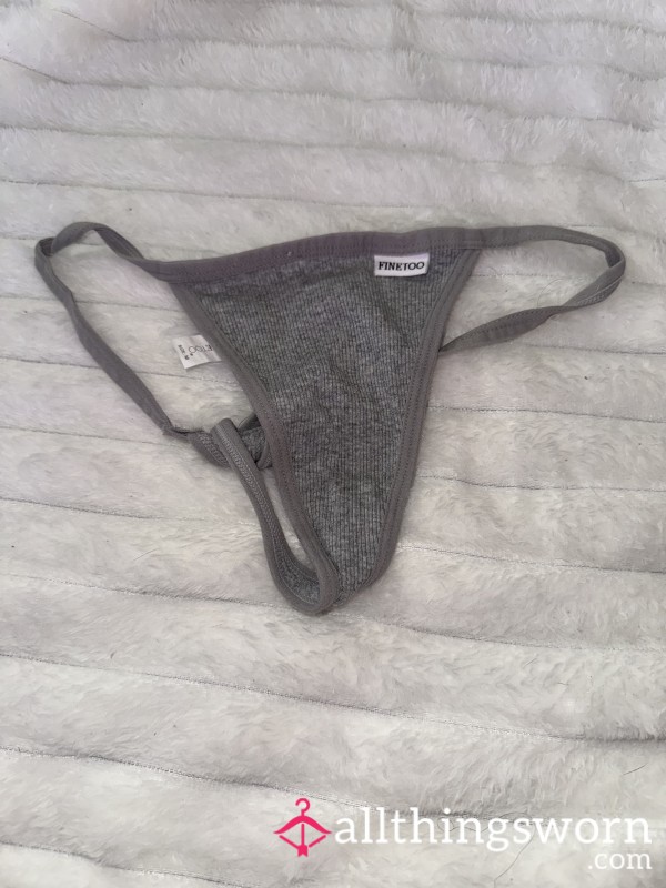 Grey G String