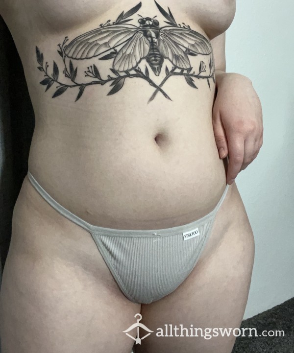 Grey G String