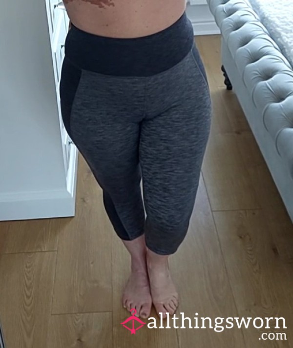 Grey Gym  Leggings Size 10