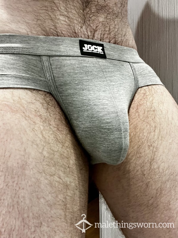 “SOLD” Grey “Jock” Pants (M)