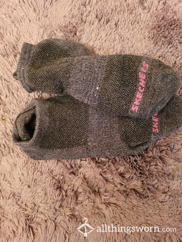 Well Worn Grey Low Cut Socks